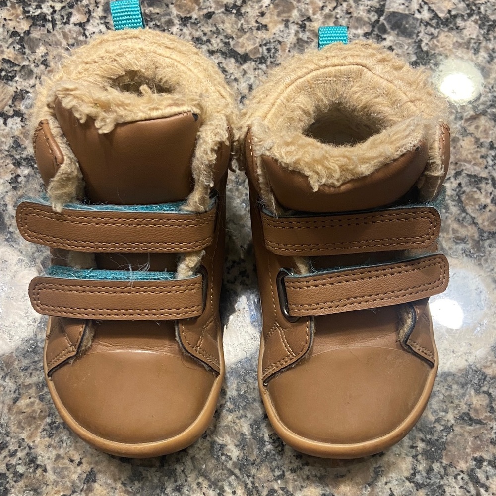 Ten little fuzzy high tops